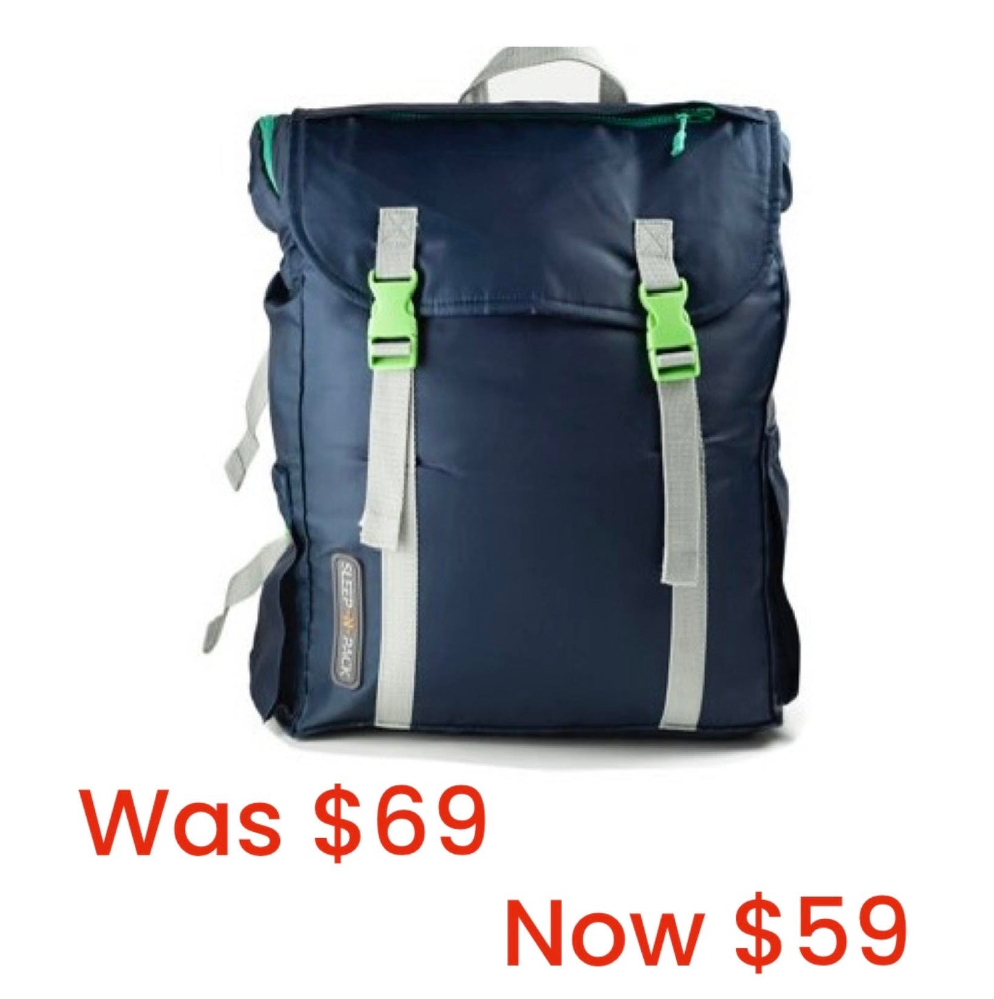Outdoor - Backpack with Storage and Sleeping Bag